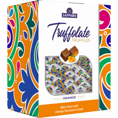 Sapphire Truffolate Milk Choco with Orange cream