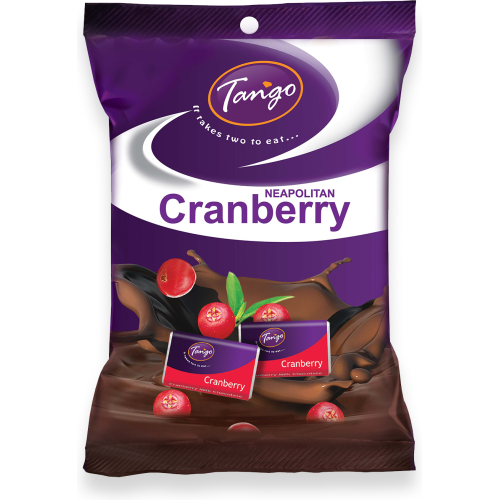Tango Neapolitan Cranberry Choco Assorted 110g
