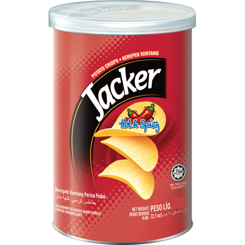 Jacker Hot & Spicy Chips - 110g