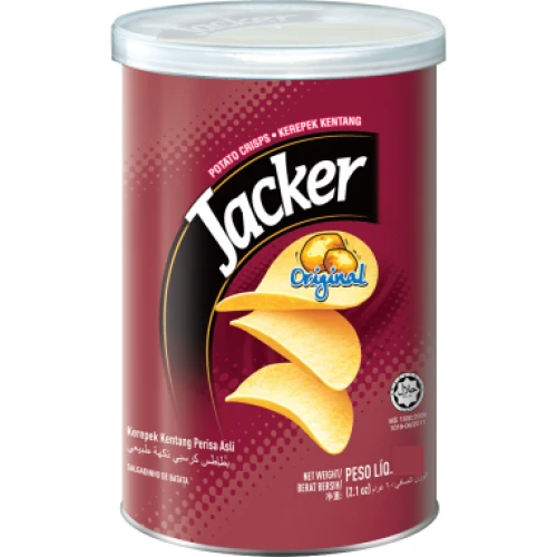 Jacker Potato Chips Classic Salted Potato Crisps-60g