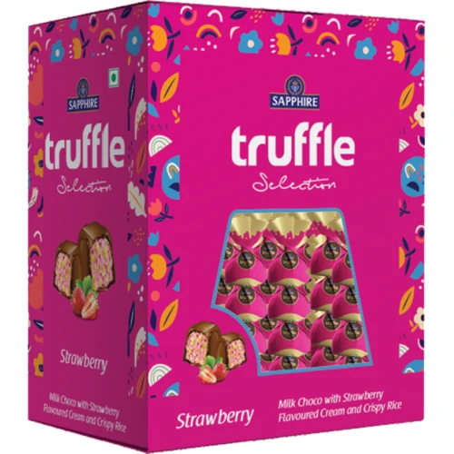 Sapphire Truffle Selection Strawberry 875g