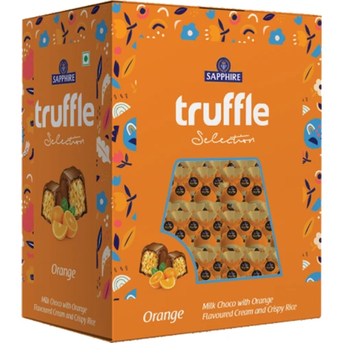 Sapphire Truffle Selection Orange 875g