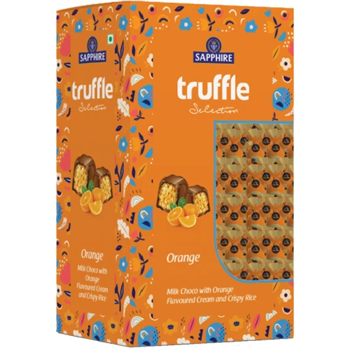 Sapphire Truffle Selection Orange 435g