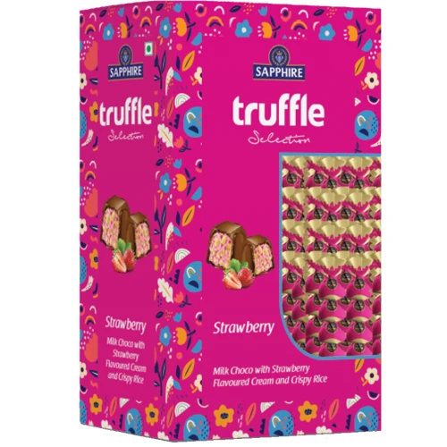 Sapphire Truffle Selection Strawberry 435g