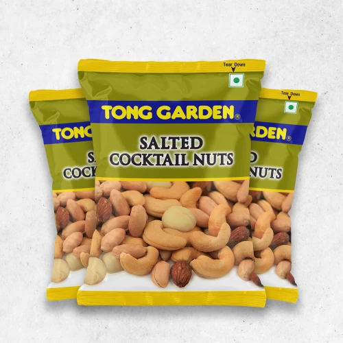 Tong Garden Salted Cocktail Nut Health Dry Fruits Mix 30g (Pack of 3)