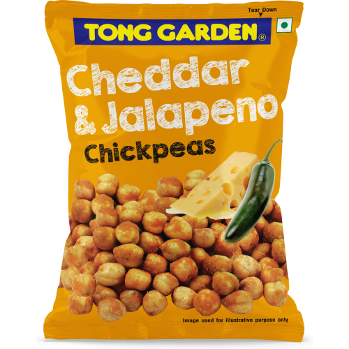 Tong Garden Cheddar and Jalapeno Chickpeas 30g