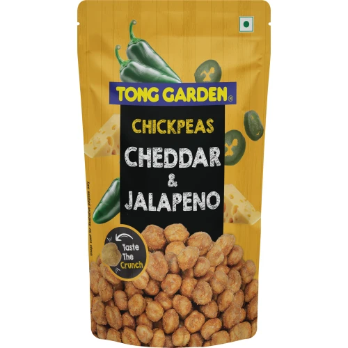 Tong Garden Cheddar and Jalapeno Chickpeas 75g