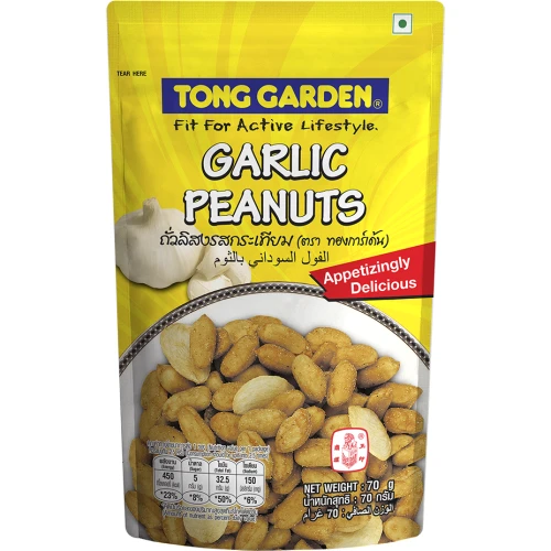 Tong Garden Garlic Peanuts, 70g