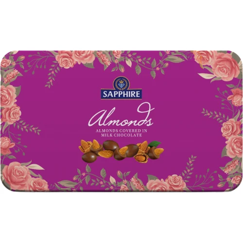 Sapphire Almonds Covered with Milk Choco 175g