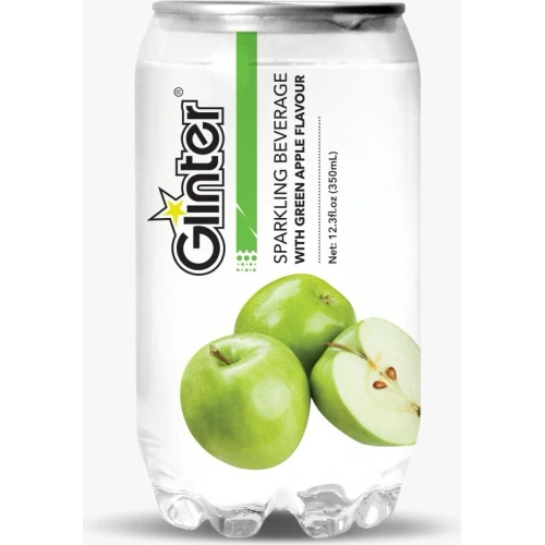 Glinter Sparkling Beverage with Green Apple Flavoured 350ml
