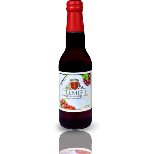 Flemish Sparkling Non-Alcoholic Red Wine 330ml