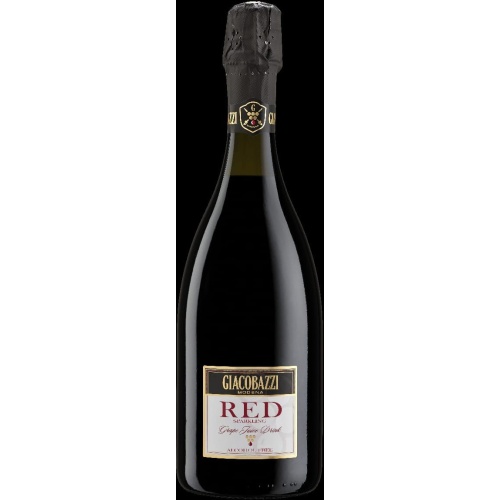 Giacobazzi Non-Alcoholic Red Wine Sparkling Water Grape Juice,750 ml Balck Bottle