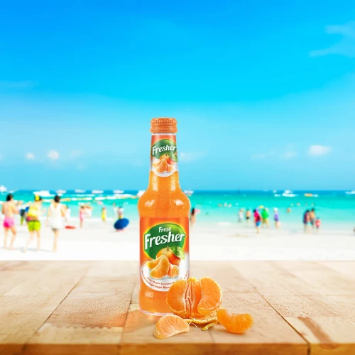 Fresa Fresher Orange Fruit Drinks Imported 250 ml