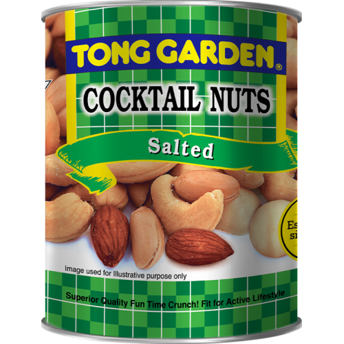 Tong Garden 380Gm Salted Cocktail Nut Health Dry Fruits Mix 130g (Pack of 3)