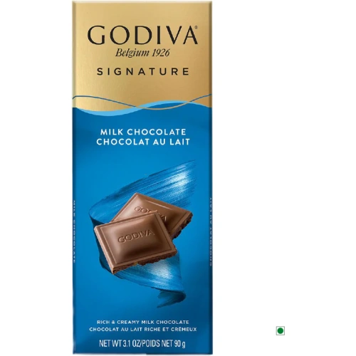 Godiva Milk Chocolate Bar 90g