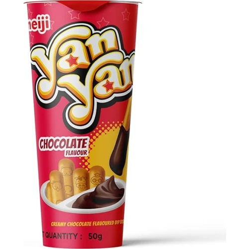 Meiji Yan Yan Biscuits Chocolate 50g