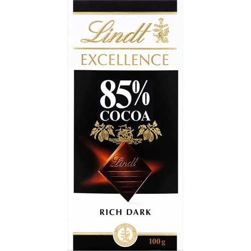 Lindt Excellence 85% Cocoa Bar 100g