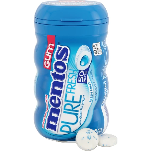 MentosSugarfree Pure Fresh Gum Flavour Gum, 100g
