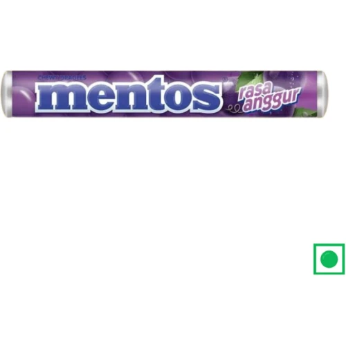 Mentos grape Imported, 29 g