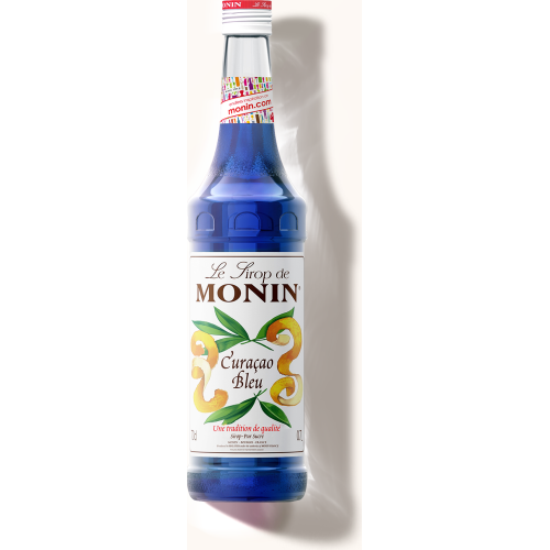 Monin Bleu Curacao Flavor Syrup 700ml