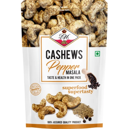 DM Cashew Nuts - Pepper Roasted - 200g