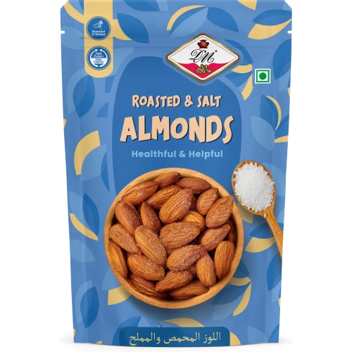 DM Almonds - Roasted & Salted - 100 g