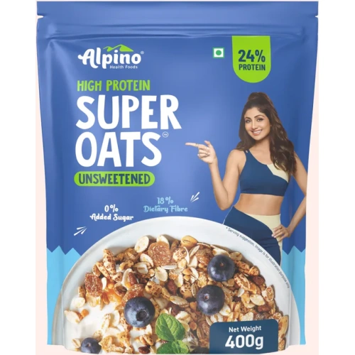 Alpino High Protein Super Rolled Oats Unsweetened 1kg