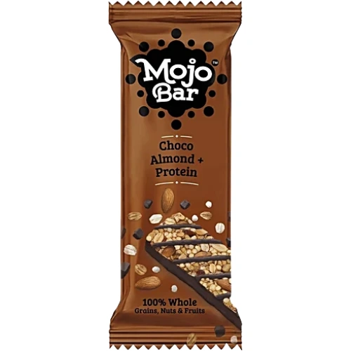 Mojo Bar Energy Bars Choco Almond + Protein, 32 g