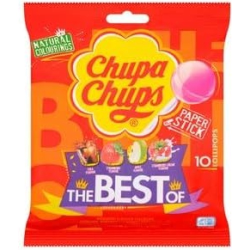 Chupa Chups The Best Of Lollipops 120g