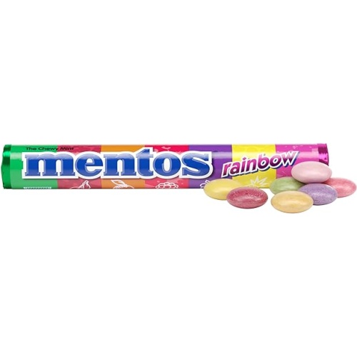 Mentos Rainbow Imported, 29 g