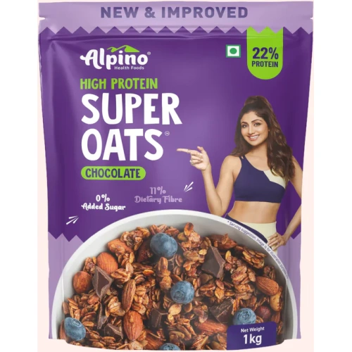 Alpino High Protein Super Rolled Oats Chocolate