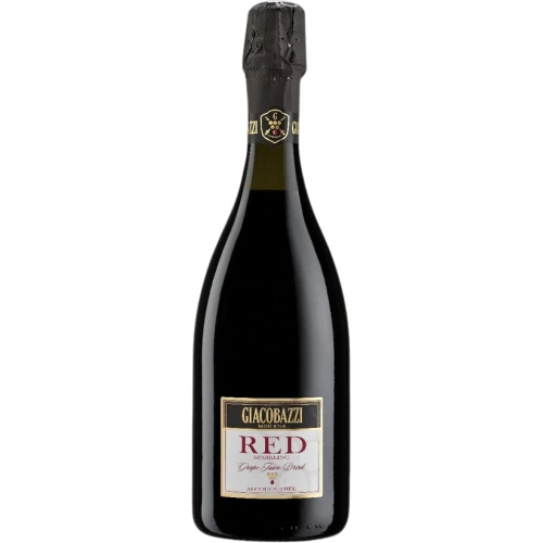 Giacobazzi Non-Alcoholic Red Wine Sparkling Water Grape Juice,750 ml Balck Bottle