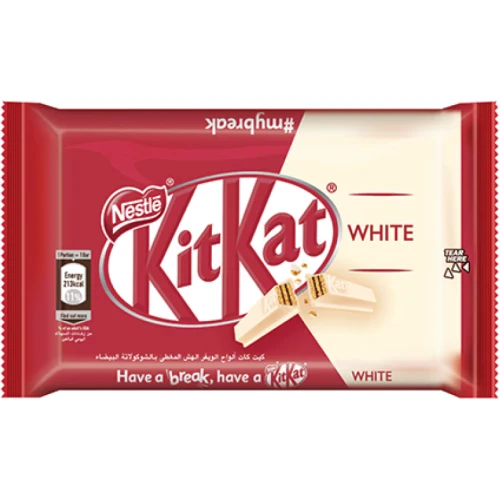 Kitkat 4 Finger White Chocolate Bar
