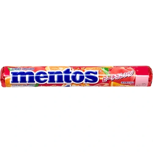 Mentos Peach Orange Imported, 29g