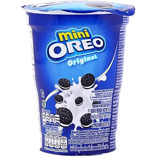 Mini Oreo Cup Vanilla Biscuits, 62g